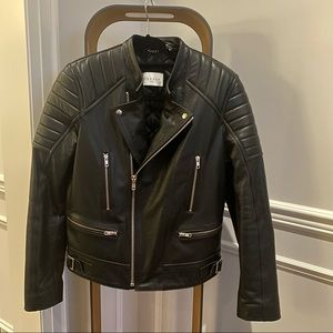 Sandro leather jacket